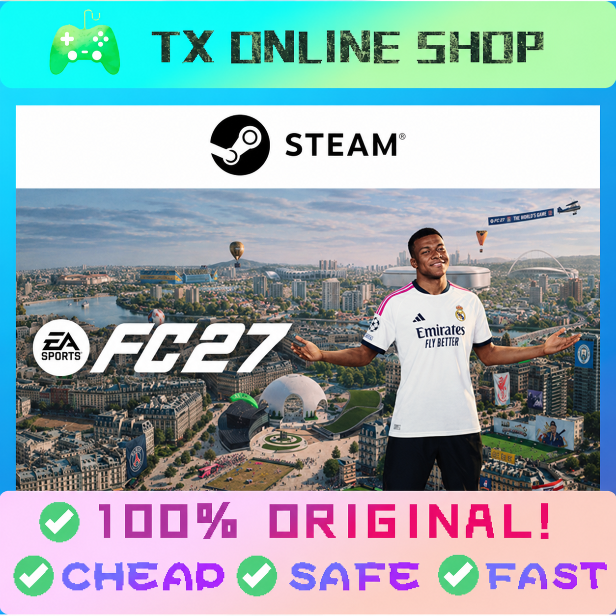 EA SPORTS FC 27 [Steam PC Original Game] Steam Activation
