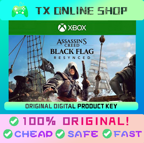 Assassin's Creed Black Flag Resynced [Xbox Series X/S & Xbox Cloud Original Game] Xbox Activaton
